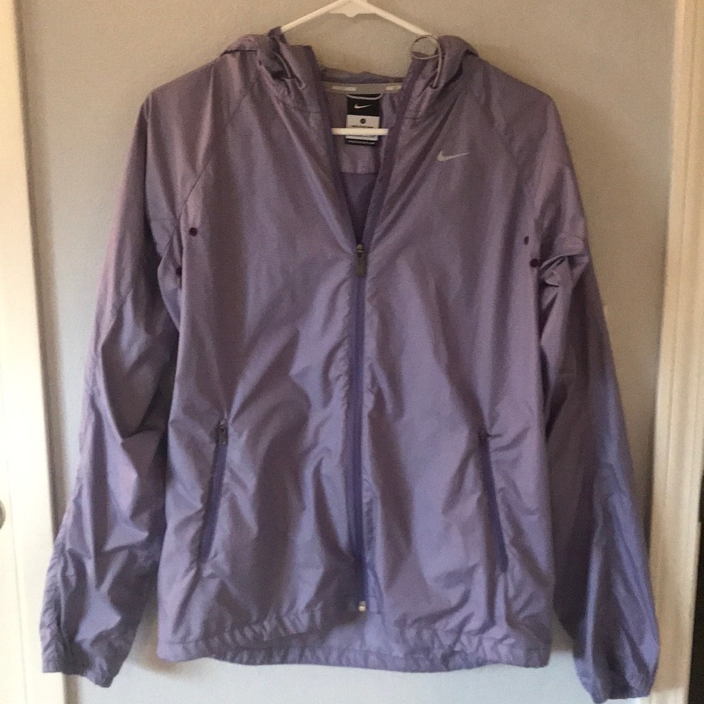 Lavender Nike windbreaker